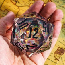 Dobbelsteen D20 Liquid Glitter 55mm.doos
* Verwacht week 27 * Dobbelsteen D20 Liquid Glitter 55mm.doos
* Verwacht week 27 *