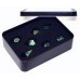 Dobbelst.Set Metaal Romeins Goud/Groen Tin doosje Dobbelst.Set Metaal Romeins Goud/Groen Tin doosje