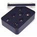 Dobbelst.Set Edelsteen Blauw Glitter Dobbelst.Set Edelsteen Blauw Glitter
