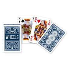 Speelkaarten Wheels bridge linnen Piatnik VE.12 Speelkaarten Wheels bridge linnen Piatnik VE.12