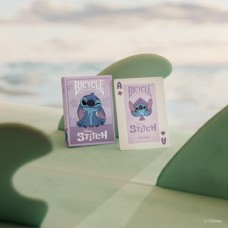 Pokerkaarten Bicycle - Stitch Paars Disney