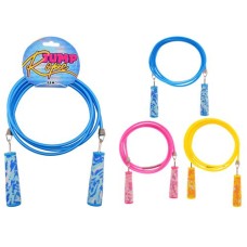 Springtouw De Luxe ass.fluor kleur 220 cm