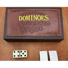 Domino dubbel 6 dik 12 mm. in doos m. PU