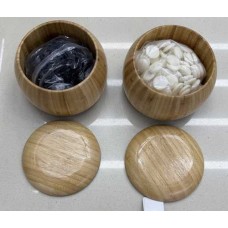 GO-Potten set bamboe, met Urea stenen