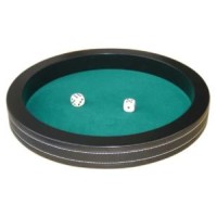 Dobbelpiste 40 cm.zw.MDF/gro.velours Dobbelpiste 40 cm.zw.MDF/gro.velours